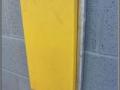 Gelber flacher Rampenfender R007